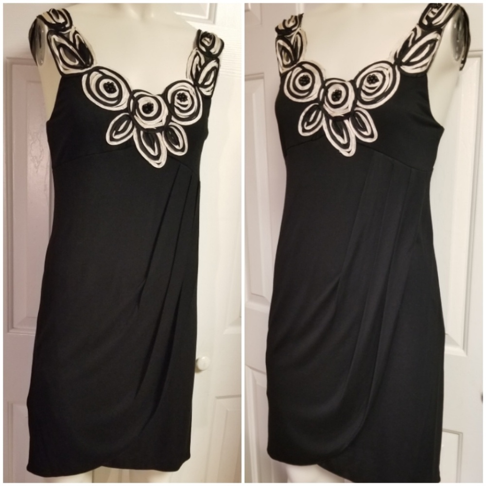 Classic Black & White Dress